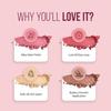 Colors Queen Blush and Highlighter Palette for Face Makeup | Matte Finish| Blusher and Highlighter Palette with Brush (Multicolor - 01)