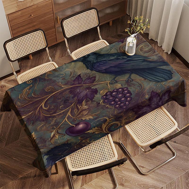 Floral Pattern Tablecloth Restaurant Kitchen Tablecloth Living Room Home Decoration Rectangular Party Decoration