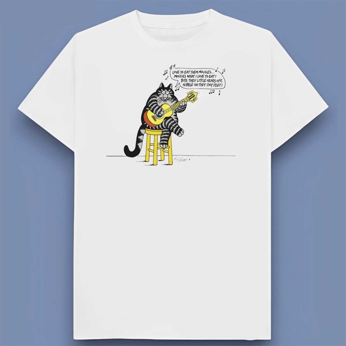 B Kliban Eat Them Mousies Unisex T-Shirt Size S-4XL XXXXL