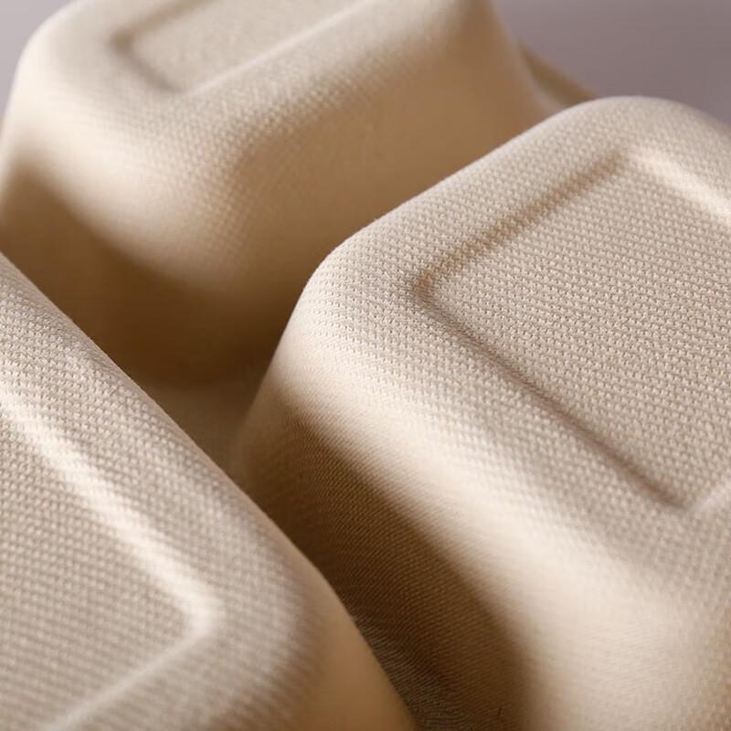 ZLIII Biodegradable Compartmented Lunch Boxes with Lids