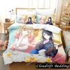 3D Anime Project SEKAI Hoshino Ichika Bedding Set Boys Girls Twin Queen Size Duvet Cover Pillowcase Bed Kids Adult Quilt Cover02