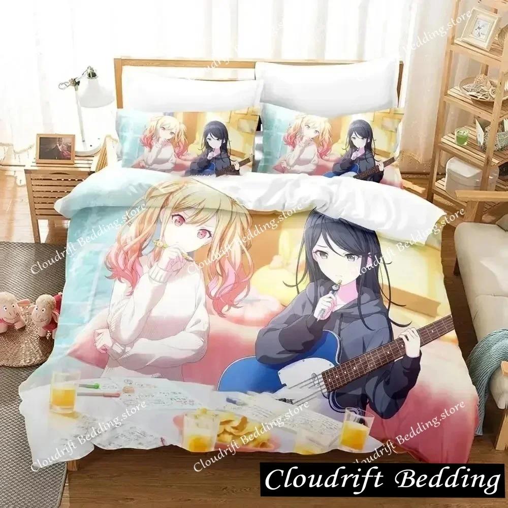 3D Anime Project SEKAI Hoshino Ichika Bedding Set Boys Girls Twin Queen Size Duvet Cover Pillowcase Bed Kids Adult Quilt Cover02