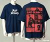 Bad Bunny For Fan Gift Tshirt Unisex Unisex Harajuku Oversized Unisex Short Sleeve Streetwear High Quality Couples Retro Soft Tees