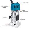 Electric Trimmer 30000r/min Electric Wood Laminate Edge Hand Trimmer Router Joiners Set 1200W