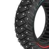 Nonslip Studded Offs Road Solid Tire Thicken Rubber Tubeless Tire with Antislip Screws, 10Inches Electric Scooter Tire