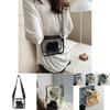 Chic And Stylish Spring Fashion Jelly Shoulder Bag For Women In Black White Green Yellow And Pink Colors