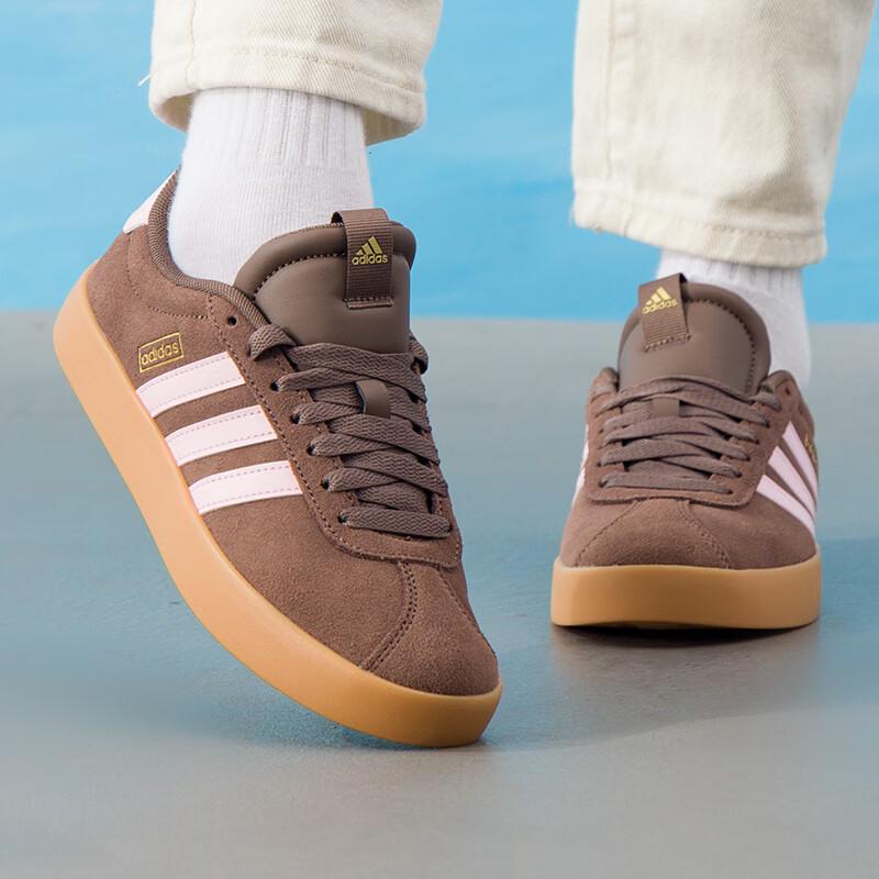 Adidas VL Court Low-Top Skate Shoes for Women 36