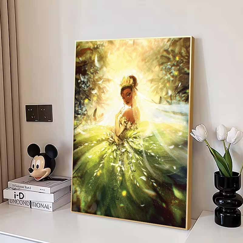 Disney Diamond Painting 5D The Princess and The Frog Cartoon Movie Cross Stitch Embroidery Craft Gift Home Decor