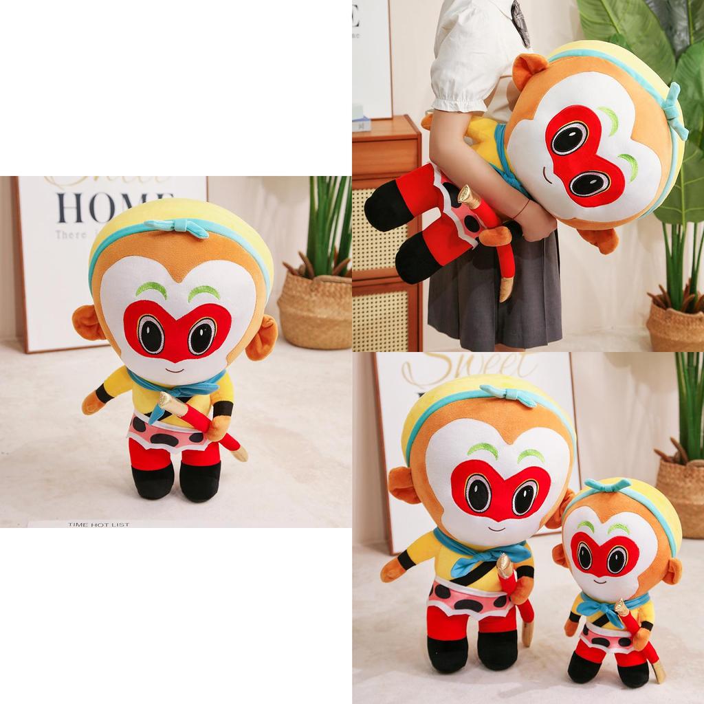 Sure Here Are Ten Descriptive And Keyword-rich Titles For The Sun Wukong Plush Toy