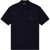 Cotton Plain Knit Short Sleeve Polo Shirt Men Tops EM004579-AF13742-UB118