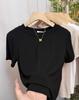 A6 High-Stretch Slim Fit T-Shirt, 92% Cotton, 8% Spandex
