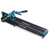 Manual Tile Cutter, 800mm, Porcelain Ceramic Tile Cutter with Tungsten Carbide Cutting Wheel, Infrared Positioning, Anti-Skid Feet, Durable Rails for