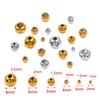 Stainless Steel Round Spacer Beads for DIY Jewelry Making