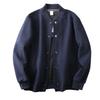 Hard Goods! Heavy Waffle Foreign Trade Tail Goods Men's Spring and Autumn American Casual Baseball Collar Jacket Top Tide