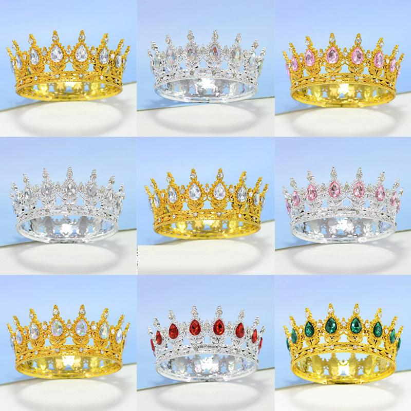Ideales Geschenk Große Kristallkrone Tortenaufsatz Glänzend für Muttertag Geburtstag Hochzeit Brautparty Kuchen Dekoration