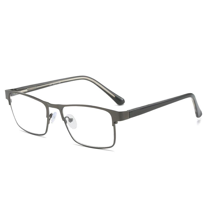 Smart Zoom Reading Glasses Far And Near Dual-Purpose Metal Anti-Blue Reading Glasses Discoloration