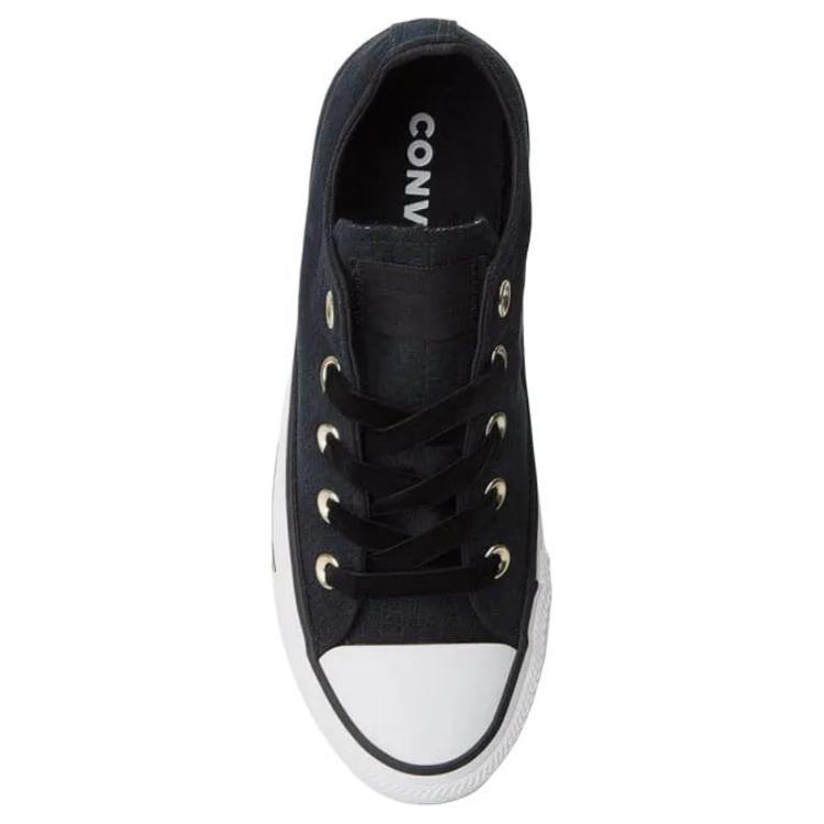 Converse Chuck Taylor Comfortable Versatile Non-Slip Durable Low-Top Skate Shoes Unisex Sneakers Black 561705C