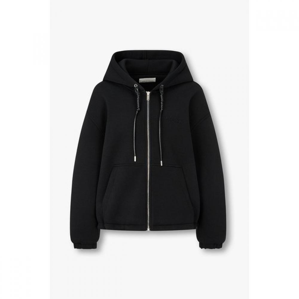 Vov Leather String Jersey Hooded Jumper 7156120002r