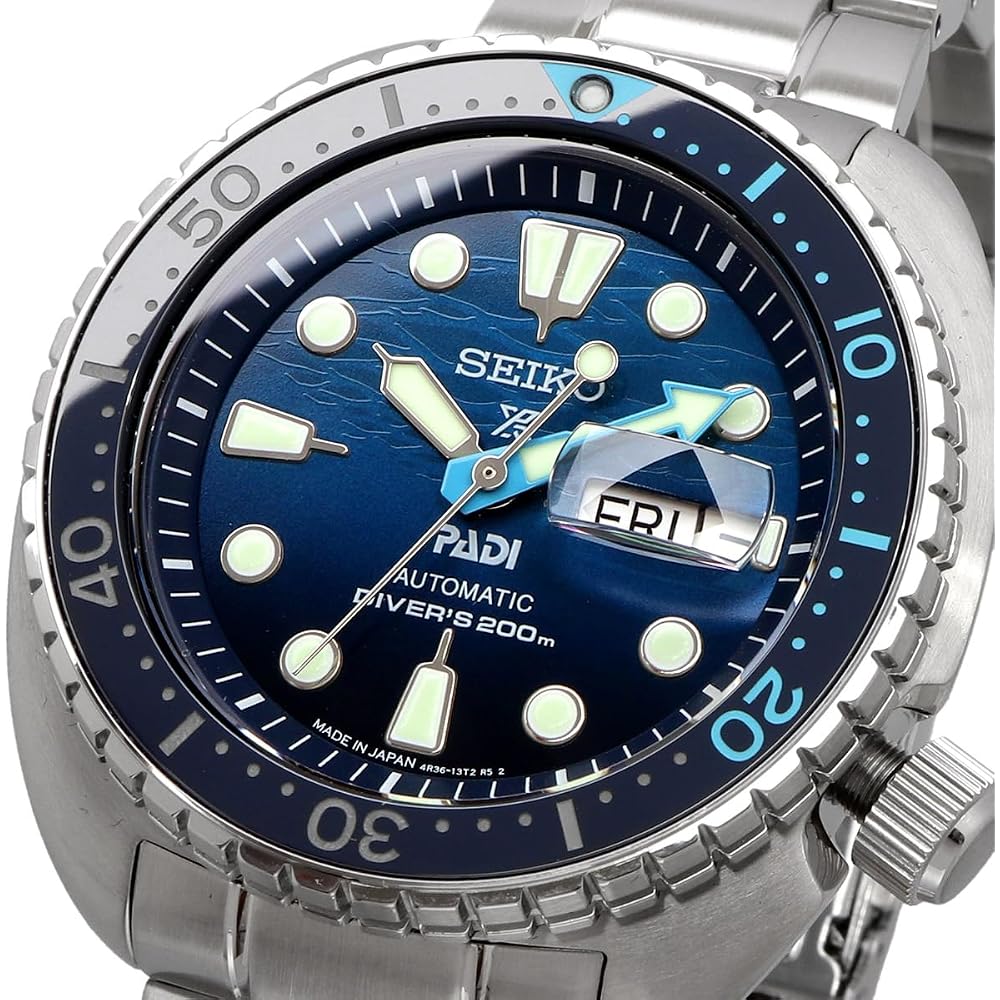 [Seiko] SEIKO Watch PROSPEX Mechanical Automatic PADI Special Edition Turtle Diver's 200m Sapphir...