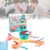 Colorful Electric Frog Adventure Game For Fun Interactive Dinosaur Feeding Play