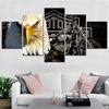 Modern American Eagle Motorcycle Canvas Wall Art Print Aesthetic Bedroom Home Decor Posters Abstract Oil Painting On Canvas