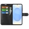For Samsung Galaxy S26+ Case Wallet Stand Litchi Texture Shockproof Leather Phone Cover