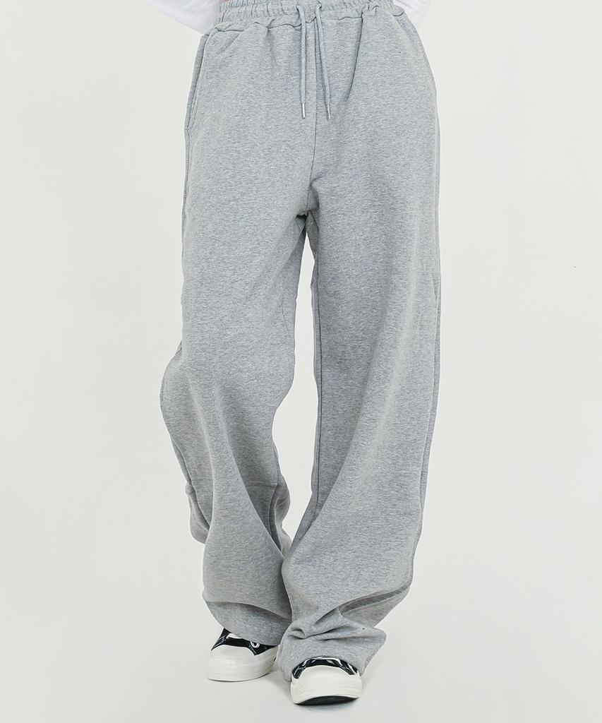 NP STUDIO Cotton Wide Sweatpants Gray