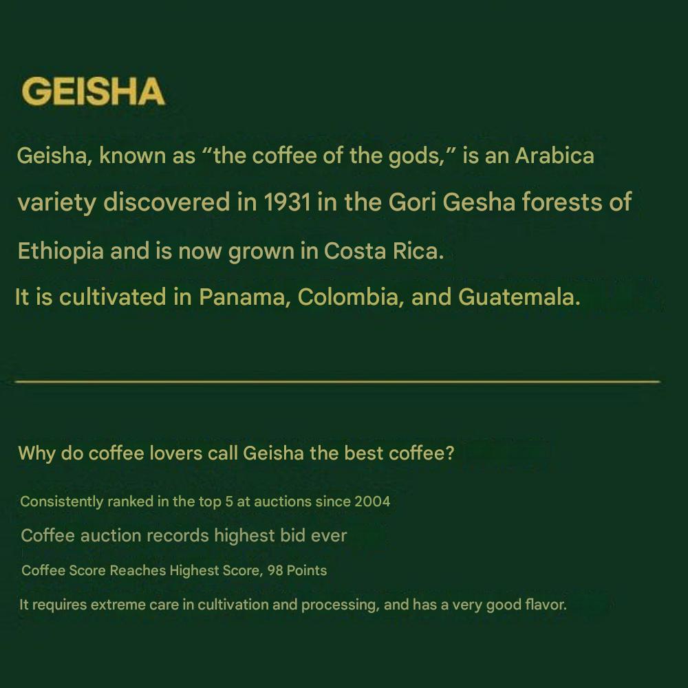 Colombian Geisha Blend Coffee Capsules 5g X 10ea