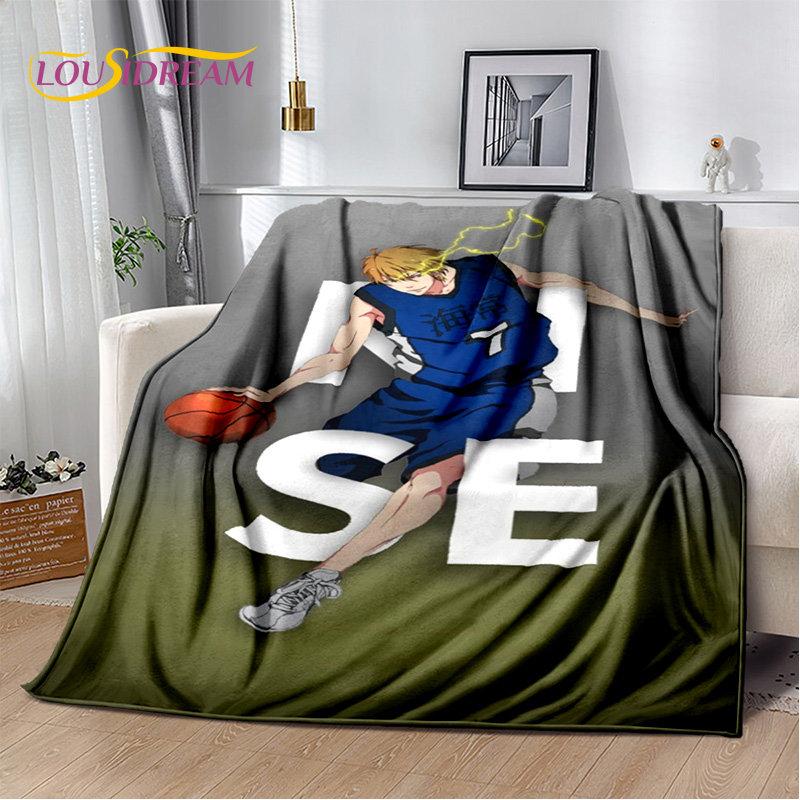 Kuroko's Basketball Anime Cartoon Soft Plush Blanket,Flannel Blanket Throw Blanket for Living Room Bedroom Bed Sofa Picnic Cove