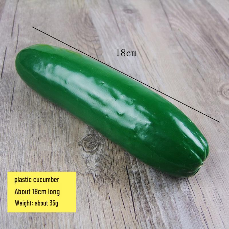 Simulation Cucumber & Bottle Gourd Model - Educational & Photography Props
