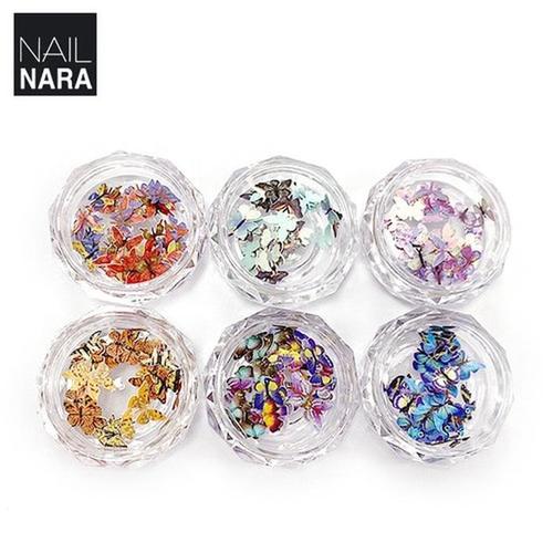 

Butterfly 6-Piece Glitter Set (S5487314)