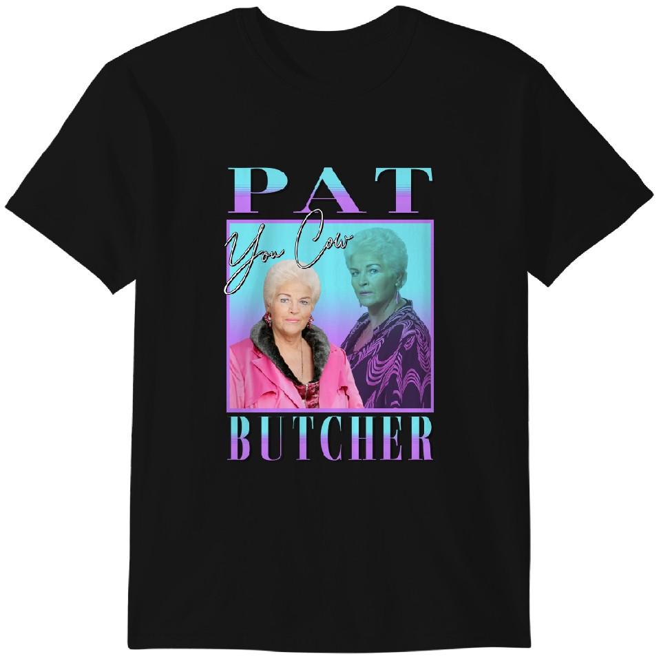 

Pat Butcher Homage Tee Eastenders T-shirt You Cow Funny Tshirt British TV Homage Gift for him Gift for her Birthday M