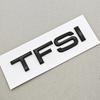 3D ABS Chrome Black Car Letters Logo A4 A5 A6 TFSI Sticker Rear Trunk Badge Emblem Decal For Audi A4 A5 A6 TFSI Auto Accessories