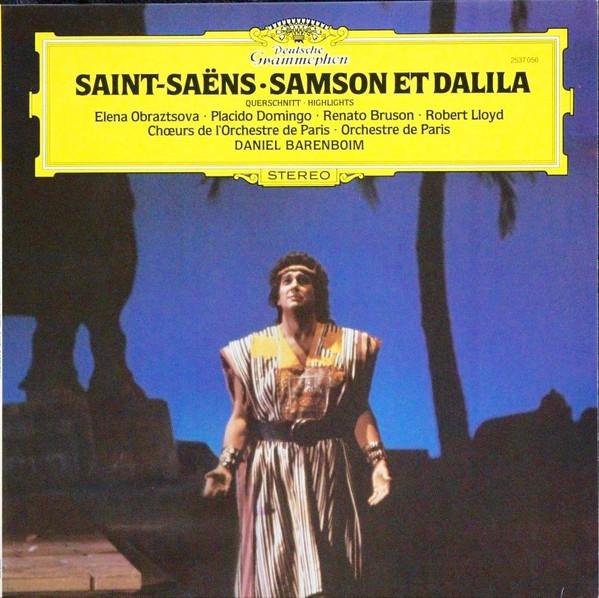 

LP Record CAMILLE SAINTSANS ORCHESTRE DE P Samson Et Dalila Querschnitt High 2537056 Deutsche Grammo 1981 Germany Classical Used