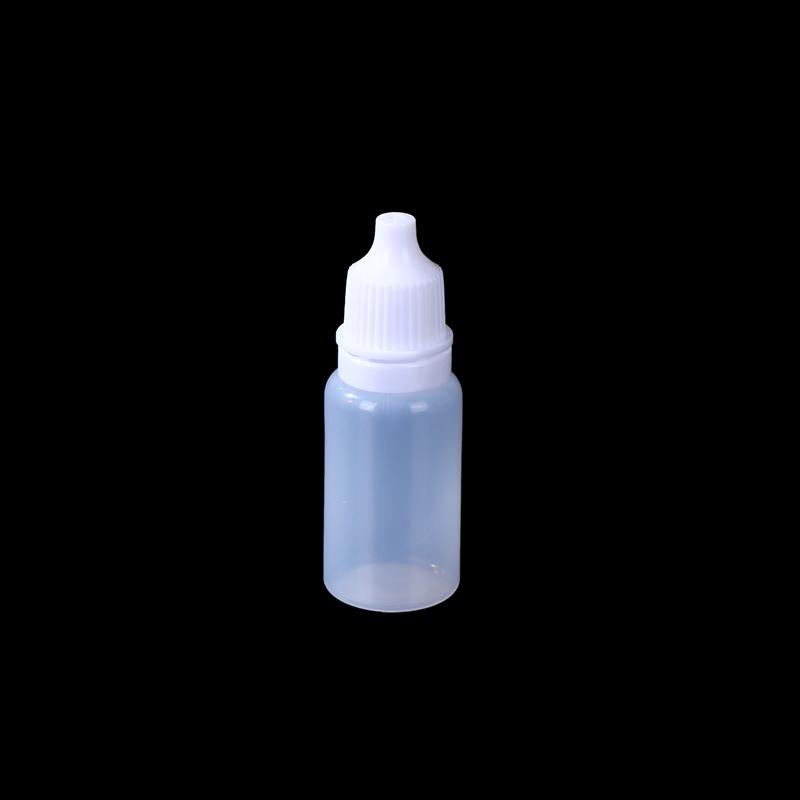 10Pcs 5/10/15/20/30/50Ml Empty Plastic Dropper Bottle Paint Beauty Oil Squeezable Refillable Bottle Cosmetics Storage Bottles
