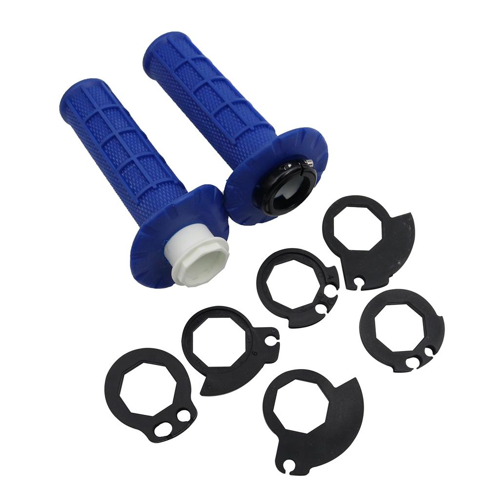 Universal Motorcycle Hand Grips 22mm The Snap-on Cam Lock-on Grips Dirt Bike Handlebar For 125-500 SX SXF EXC EXCF XC XCF