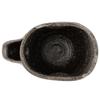 Marui Seito Shigaraki Ware Hechimon Katakuchi (Small-Shaped Cup) 330ml Capacity, Black Steel, MR-3-4320