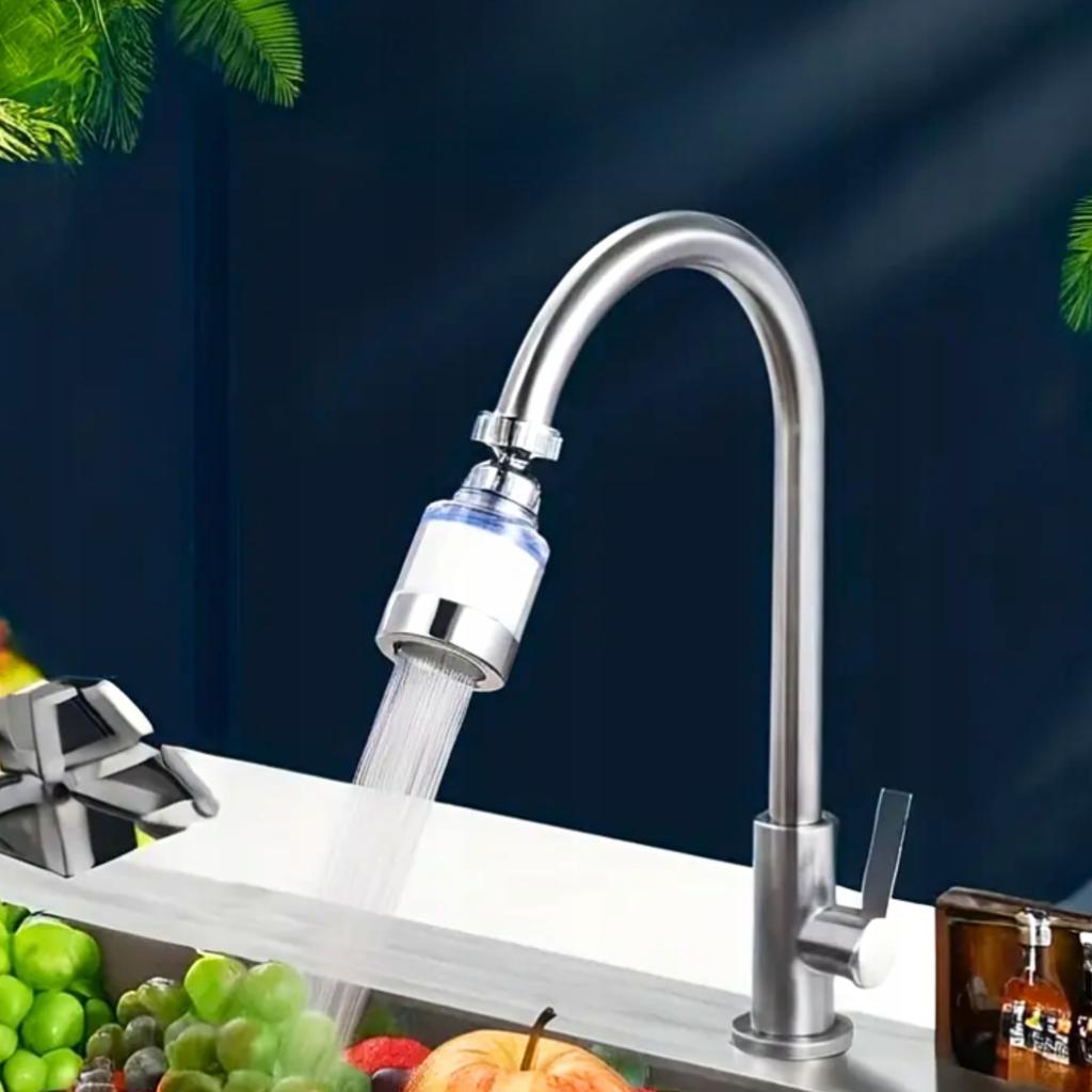 Water Filter For Swivel Faucet Removes Contaminants And Metals + 10 Filters