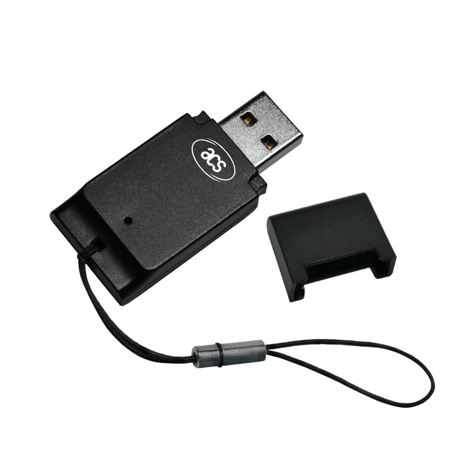 Компактный USB-ридер/записывающее устройство для смарт-карт SIM-карт, Включает комплект разработчика, Простое подключение к компьютеру. Contact Card Reader