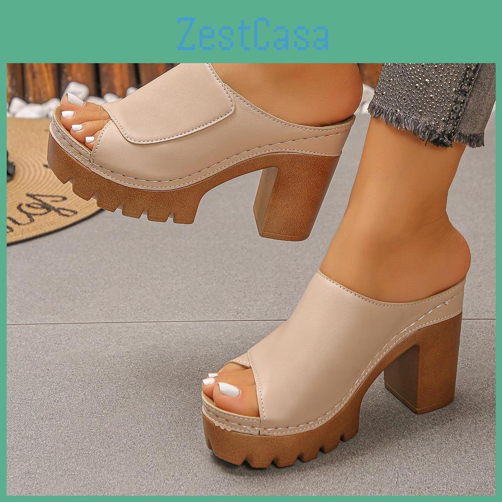 Sandals Trendy Opentoe Chunkyheeled Ideal For Weekend Adventures Romantic Dates And Casual Daily Outfits Women Shoes