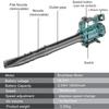 4000W Powerful Brushless Turbo Blower  Adjustable Speed Industry Air Blower Cordless Portable Garden Leaf Cleaning Tools