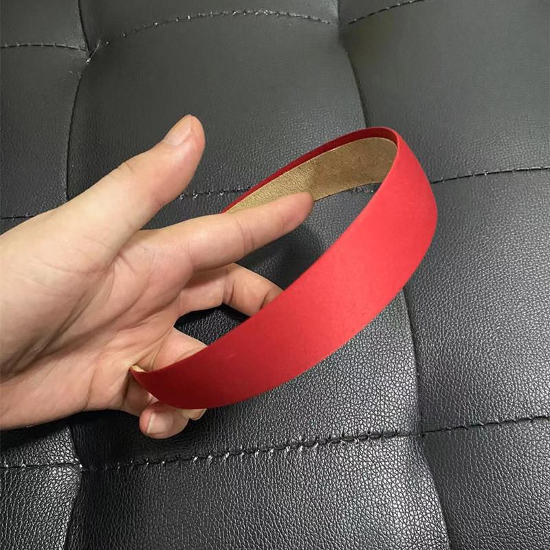 French thin edge chic hairband pure vintage silk hair accessory