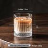 LISM Vintage Embossed Whiskey Glass
