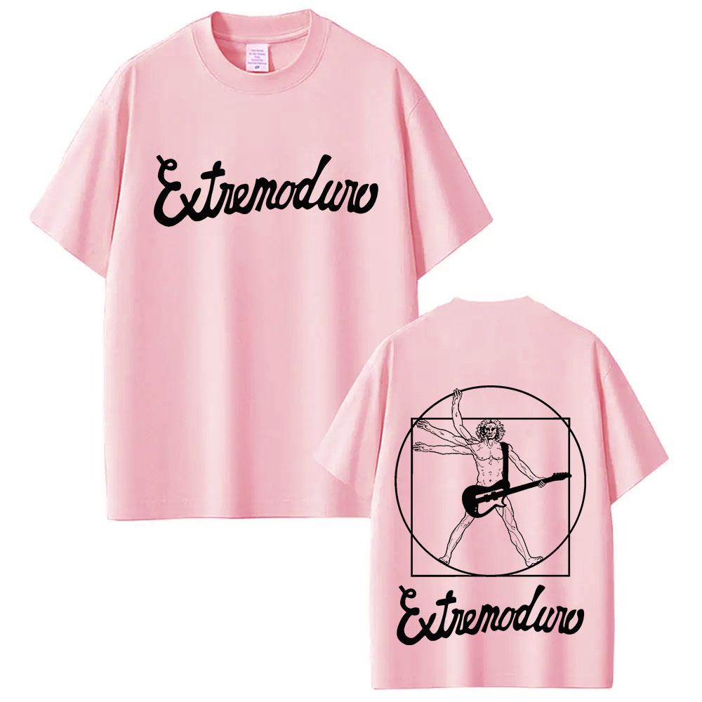 Rock Band Extremoduro Tour Album 2025 T-Shirts Unisexs Hip Hop Oversized Clothing T Shirt Loose O-Neck Cotton Short Sleeve T-shirts