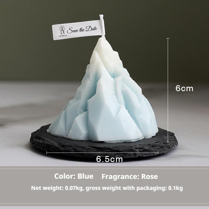 Iceberg Scented Candles Creative Gifts Handmade Ornaments Decorative Fragrance Candles
