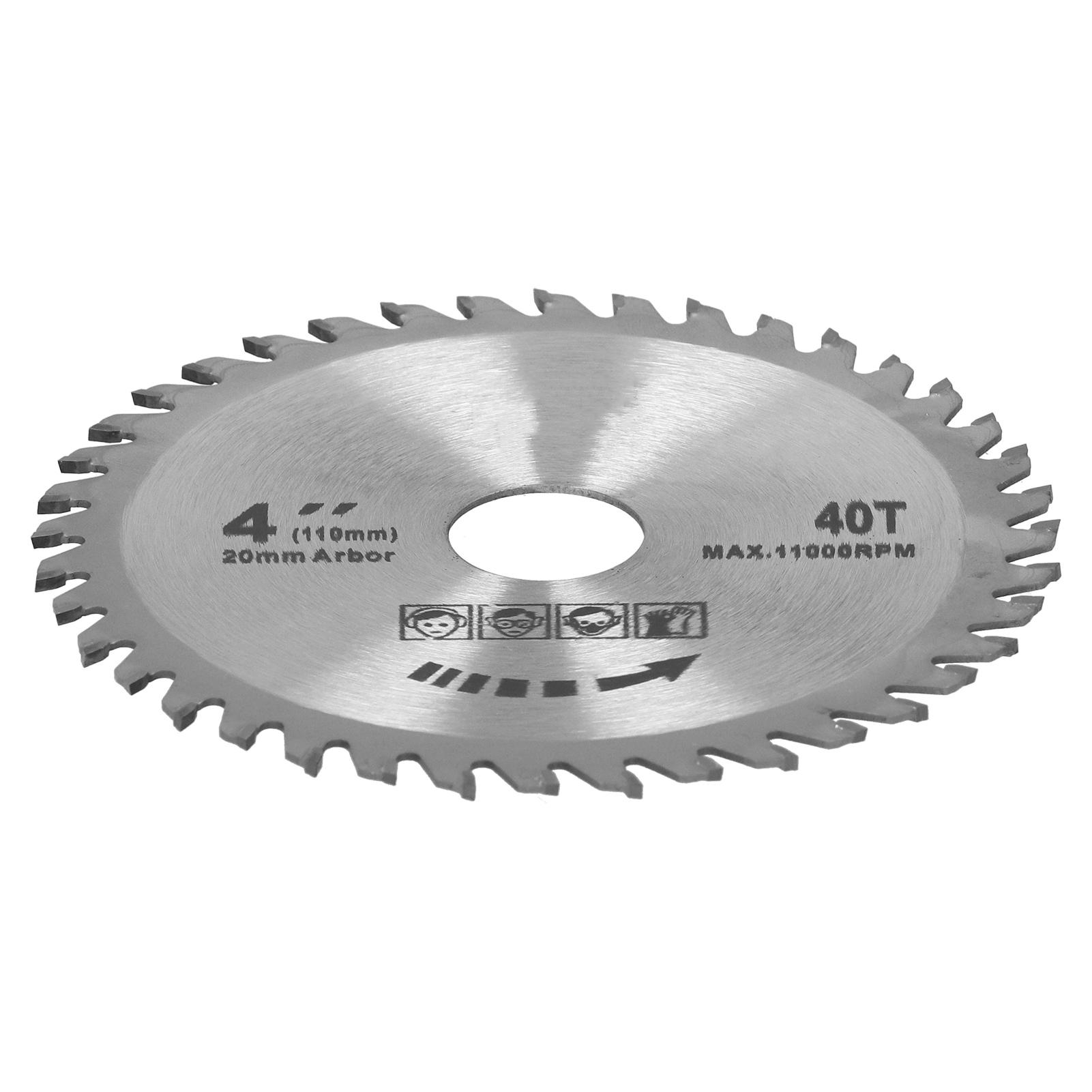 

2 шт. Пильные диски 4x40T Деревообрабатывающий циркулярный режущий диск Плотницкий аксессуар 105 мм