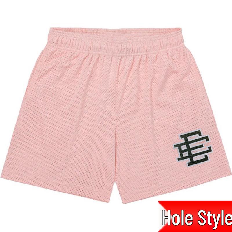 

EE Мужские фитнес-шорты для мышц - Дышащая сетка, Длина до колена, Европейский и американский стиль M