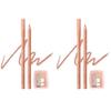 Velvet Vitality Lip Pencil 11 Peach Cream + 2 Sharpeners