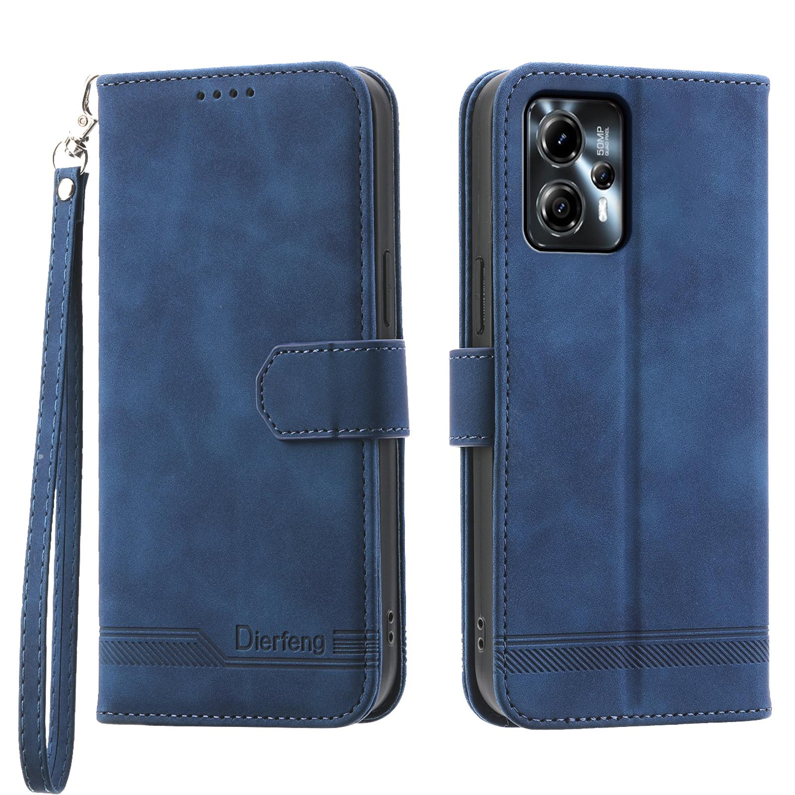 

DIERFENG DF-03 for Motorola Moto E14 4G/G04 4G/G04s 4G/G24 4G Phone Case Leather Wallet Cover E