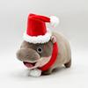 Kawaii Hippo Plush Toys Cartoon Stuffed Animals Soft Hippo Birthday Gifts Room Decor